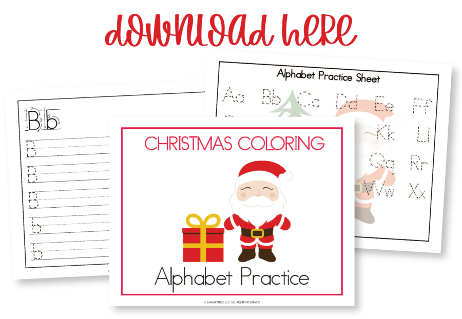 Christmas Alphabet Pack