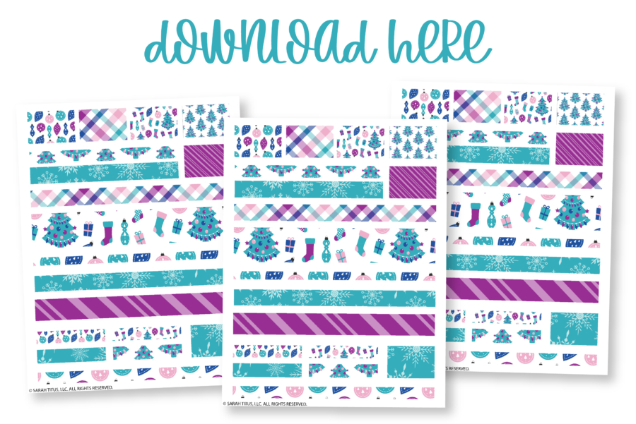 Christmas Planner Stickers Download Here-07