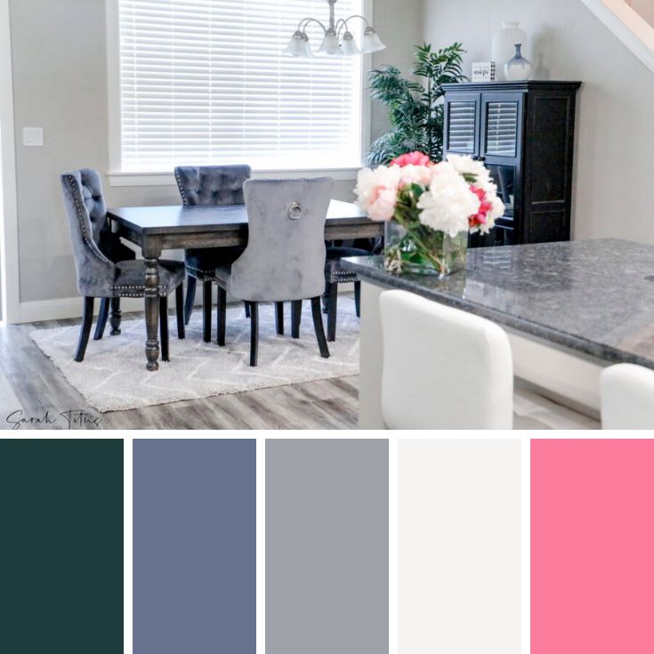 Color Palette - Modern Home Ideas: How to Decorate With Gray Walls