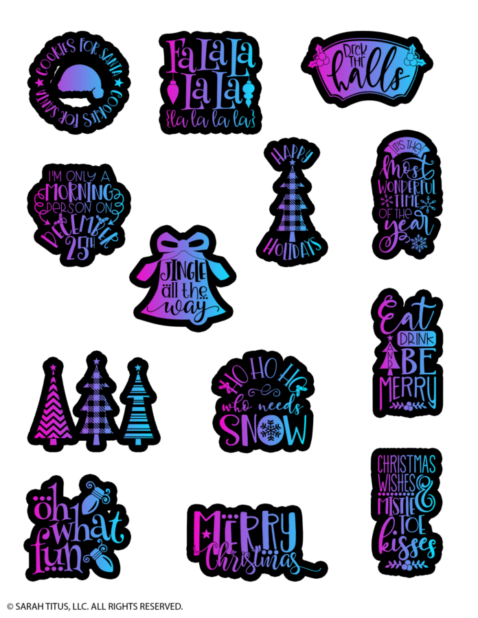 Christmas Stickers