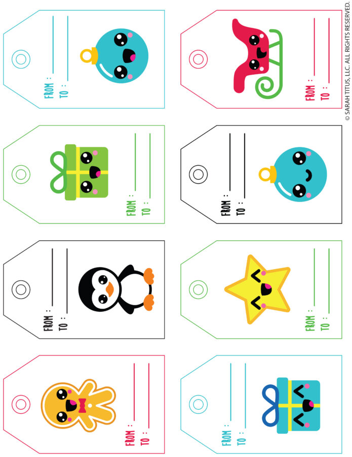 Cute Christmas Gift Tags