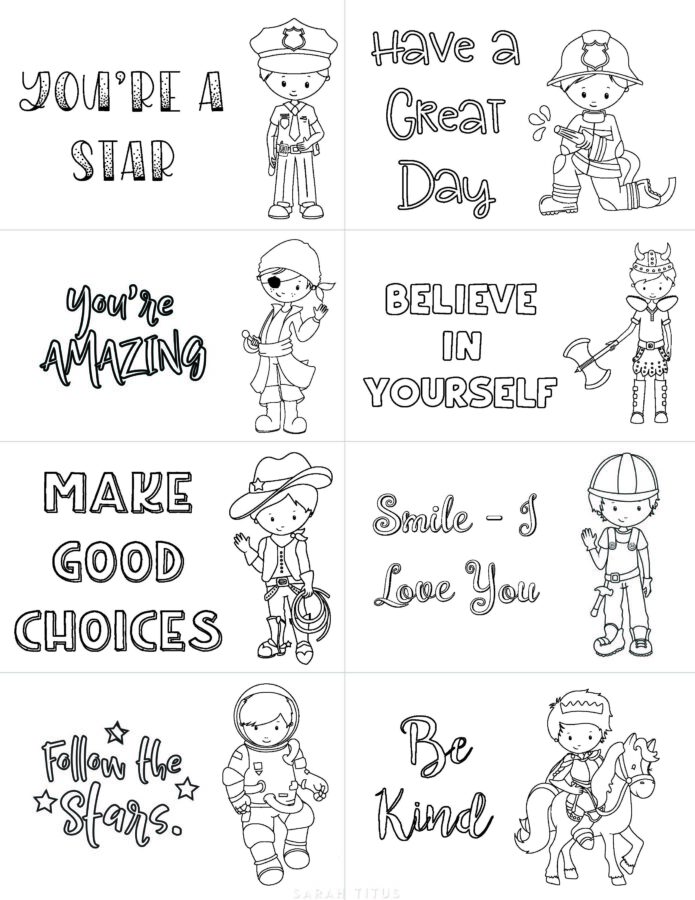 Valentine's Day Notes For Boys