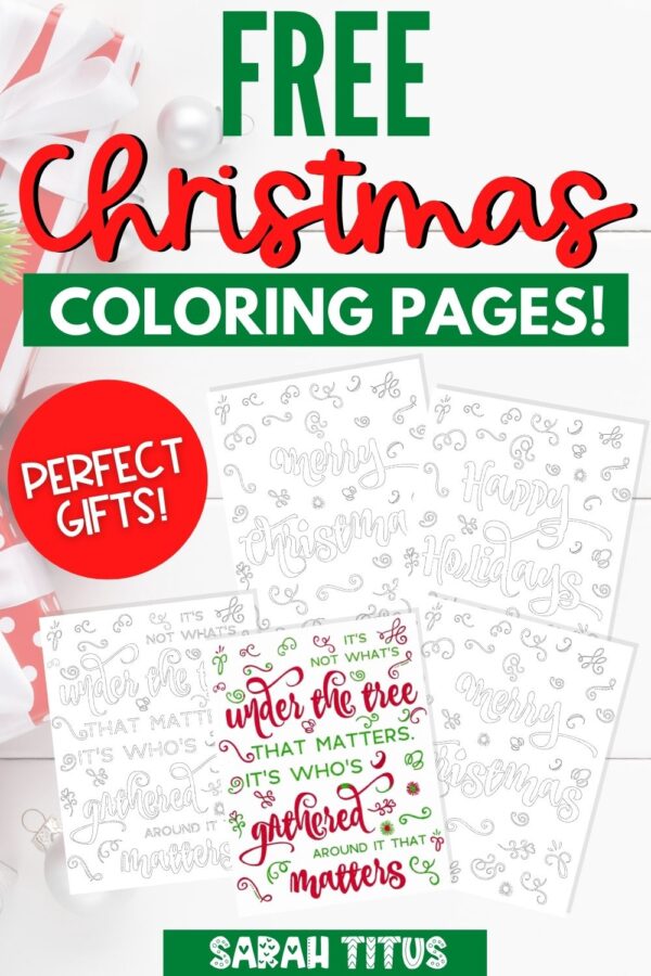 Free Printable Christmas Coloring Sheets