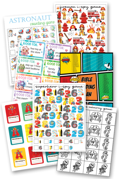 Top 10 Free Printables For Boys