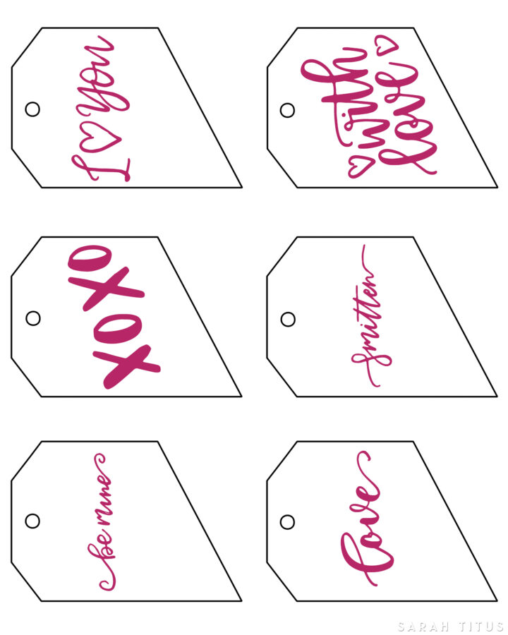 Valentine's Gift Tags Top 2
