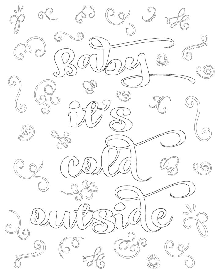 Christmas Coloring Sheet
