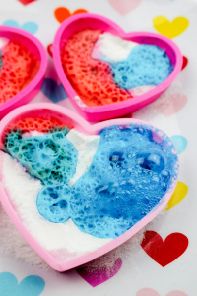 Cute Heart Craft With Baking Soda