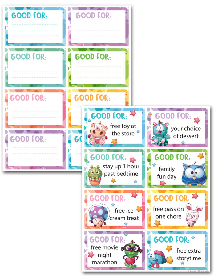 Gift Coupons for Valentine's Day
