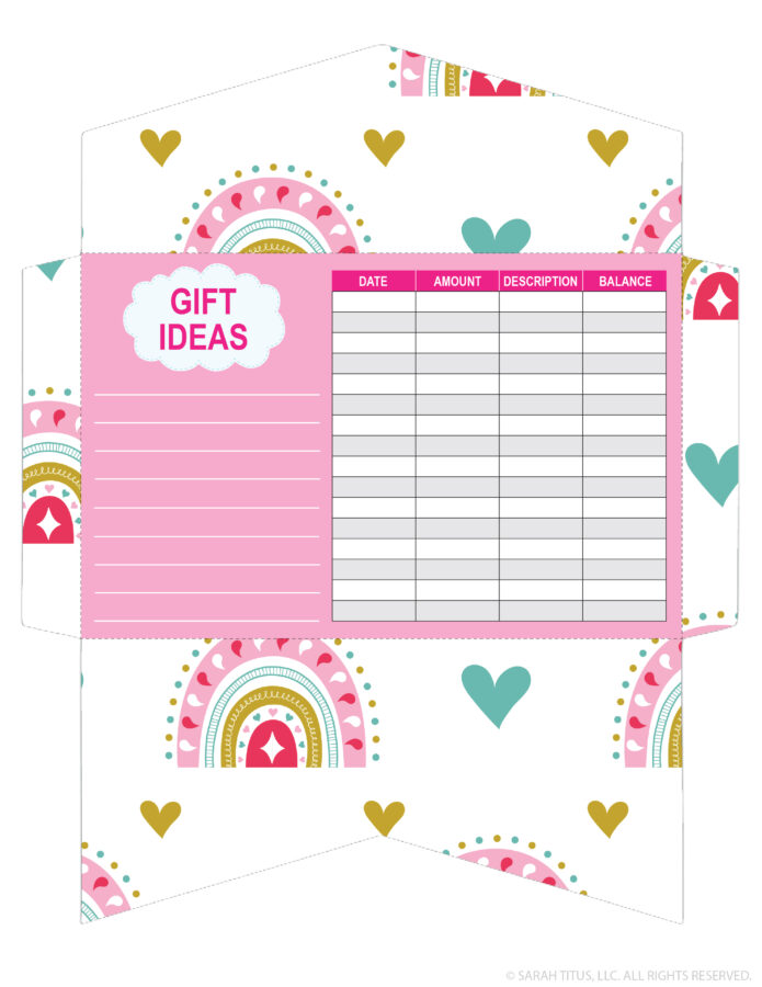 Valentine's Day Cash Envelope