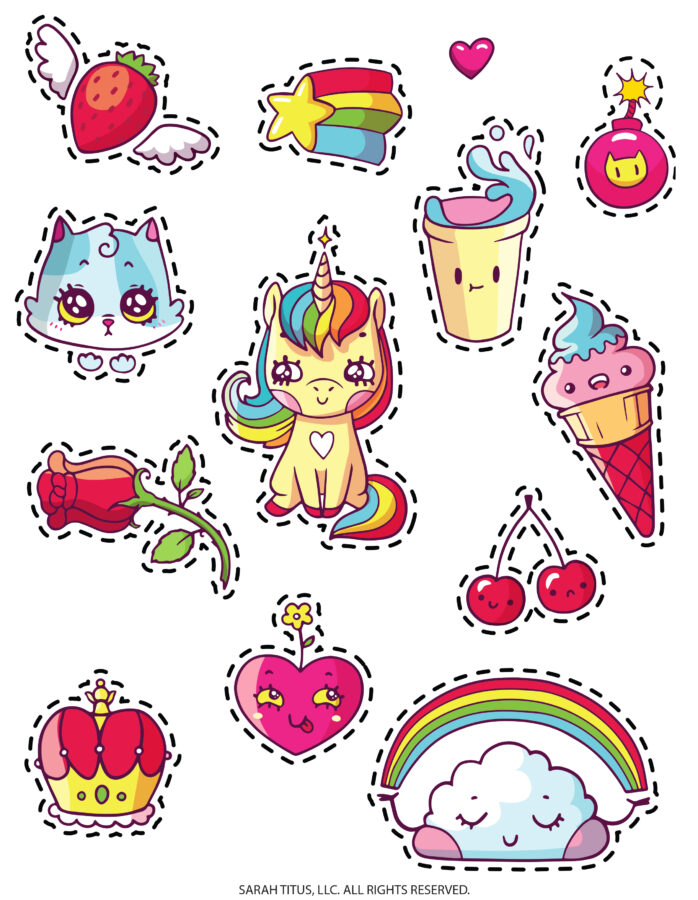 Unicorn Stickers