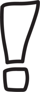 Exclamation Point Doodle