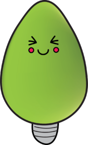 Green Christmas Light