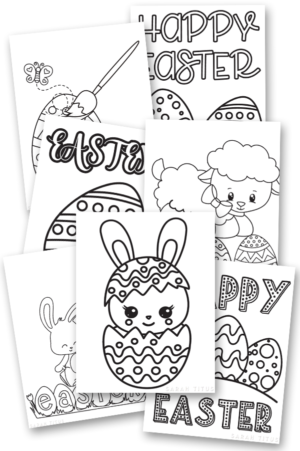 Easter Printable Coloring Pages