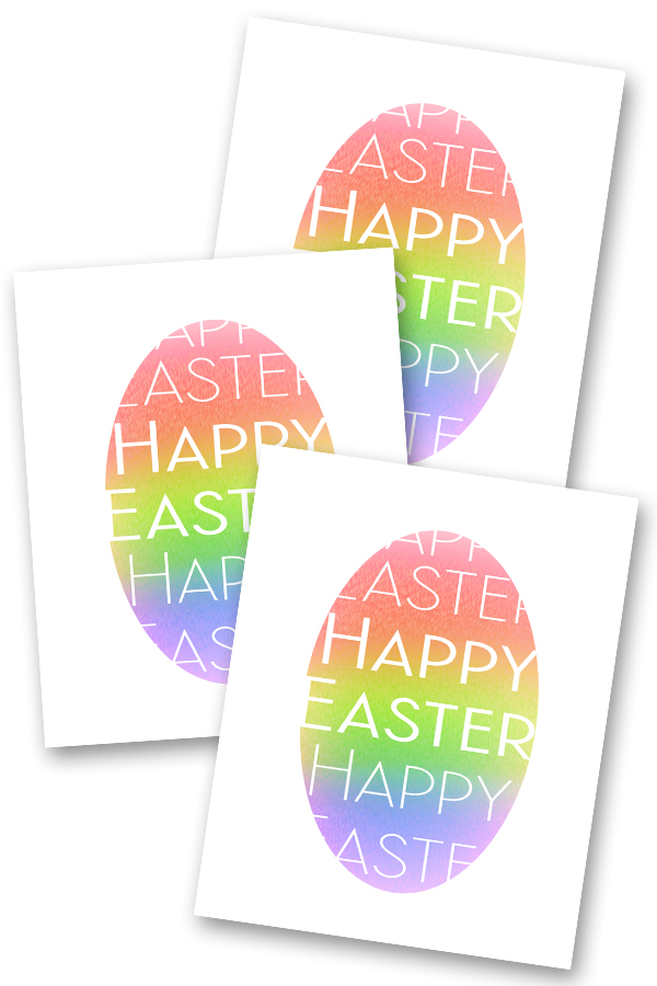 Happy Easter Free Printable