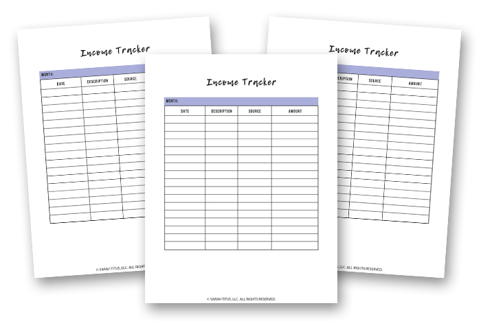 Small Business Planner - Income Tracker