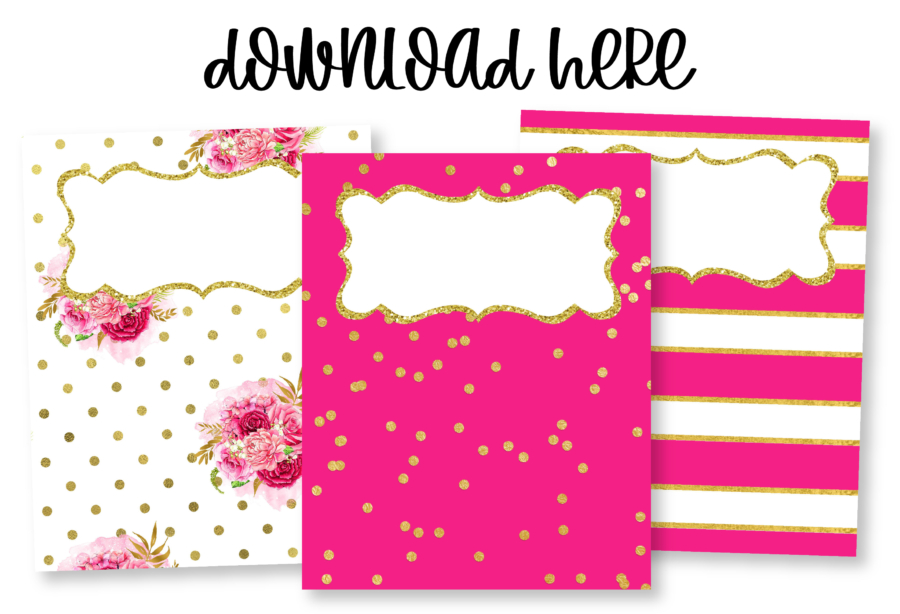 Binder Coversdividers Free Printables Sarah Titus Envato Free Business