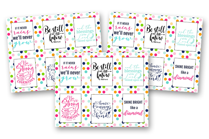 Mother's Day Binder - Pocket Encouragement Cards