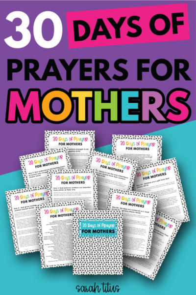 30 Days of Prayer for Mothers