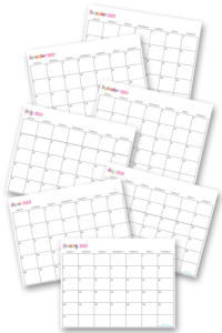 Calendars - 2021 Archives - Sarah Titus