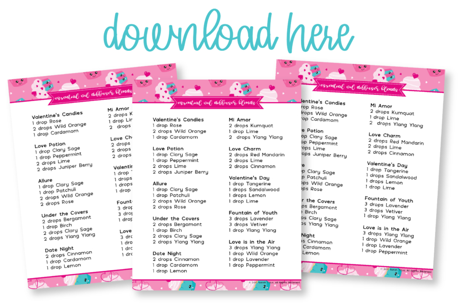 Romantic Diffuser Essential Oil Blends