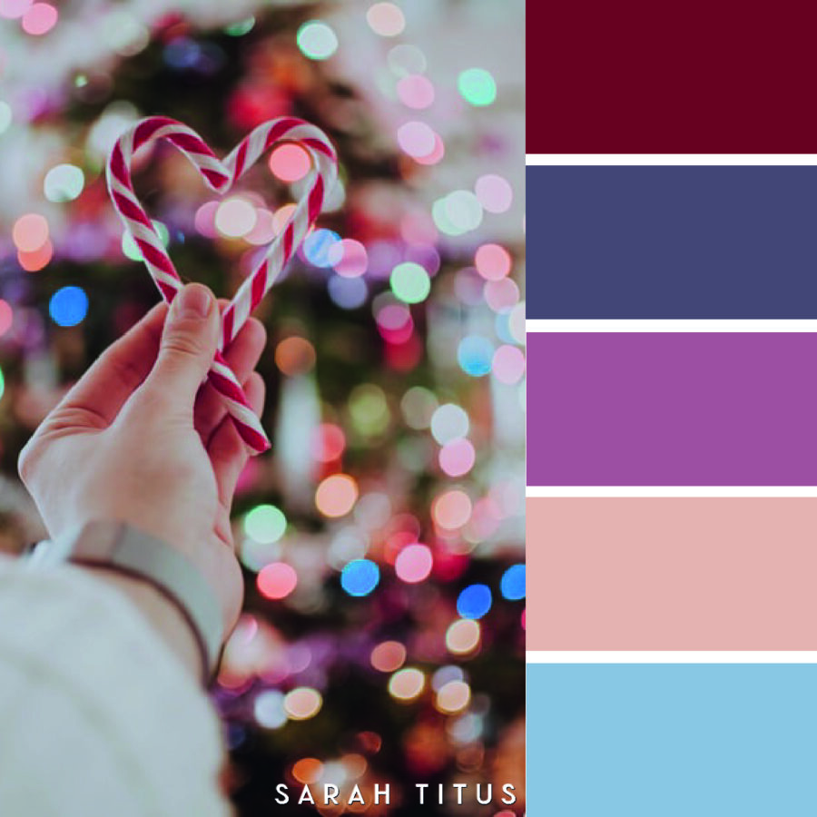 Looking for some color scheme inspiration with a festive twist? These 25 Christmas color palettes are perfect for color combination ideas this Holiday season!