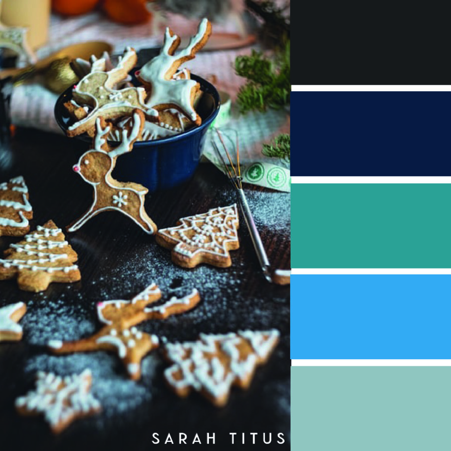 Looking for some color scheme inspiration with a festive twist? These 25 Christmas color palettes are perfect for color combination ideas this Holiday season!