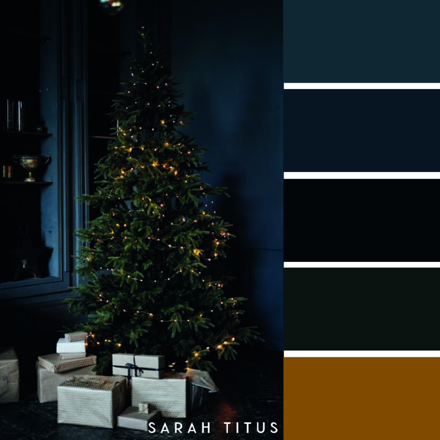 Looking for some color scheme inspiration with a festive twist? These 25 Christmas color palettes are perfect for color combination ideas this Holiday season!