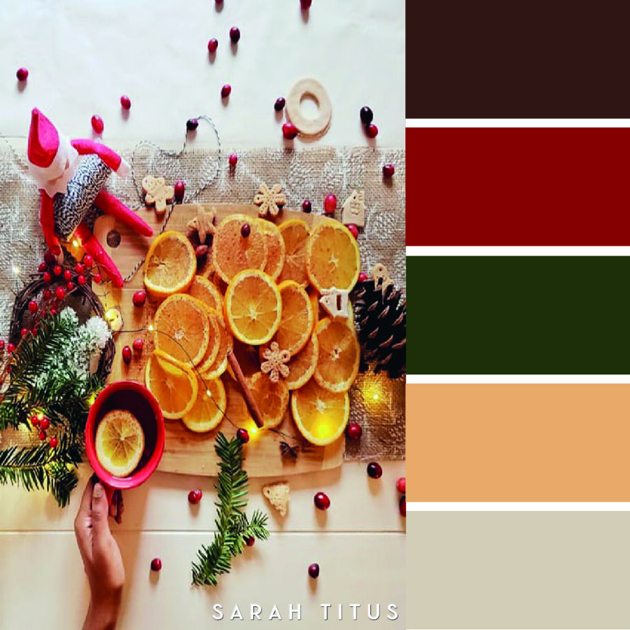 Looking for some color scheme inspiration with a festive twist? These 25 Christmas color palettes are perfect for color combination ideas this Holiday season!