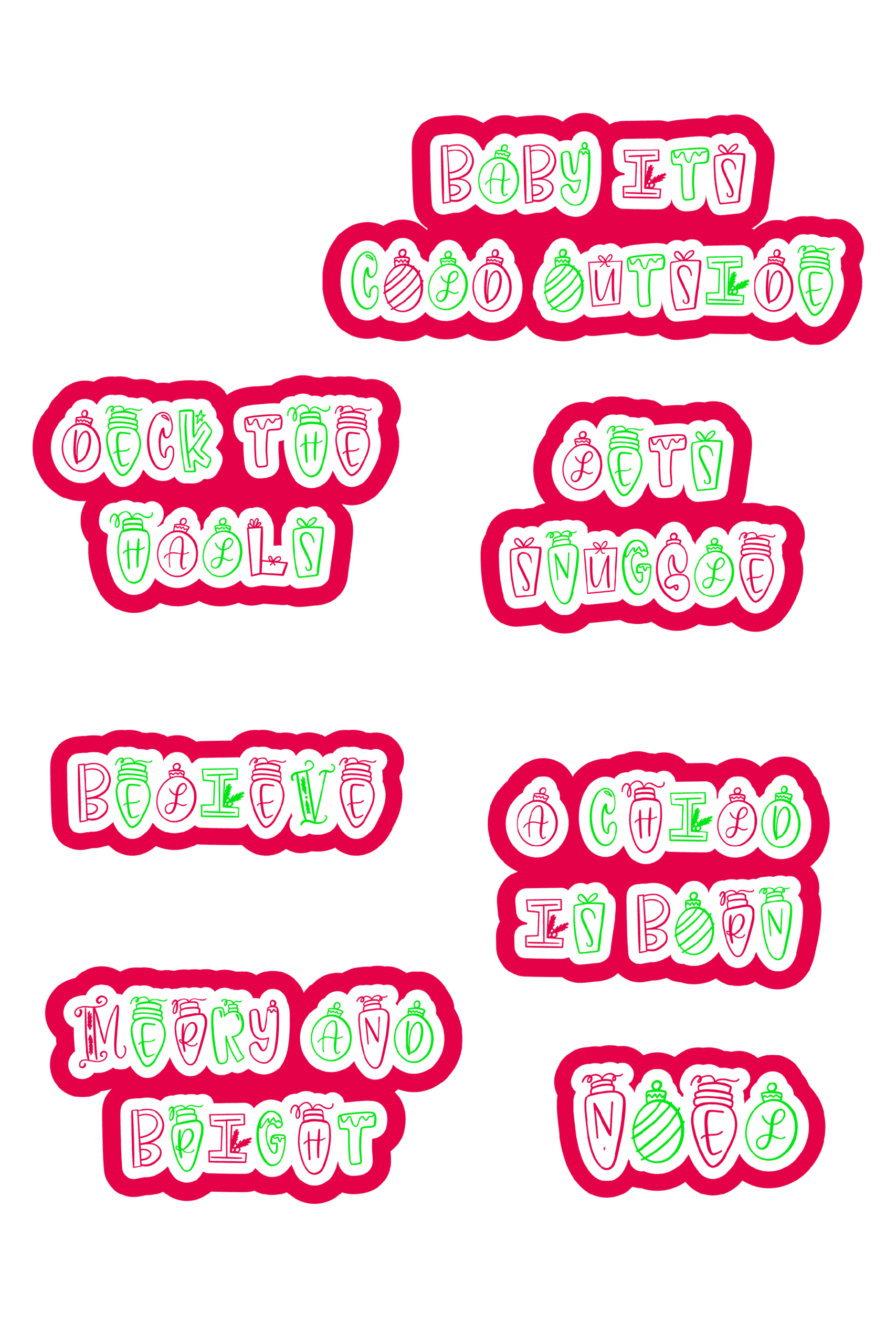 Christmas Stickers-01