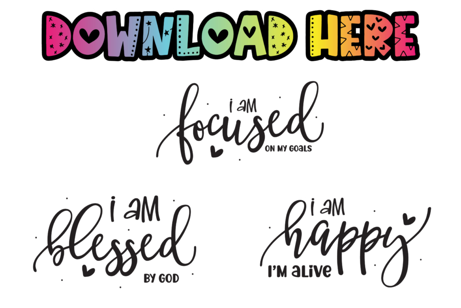 I Am Worthy SVG Cut Files