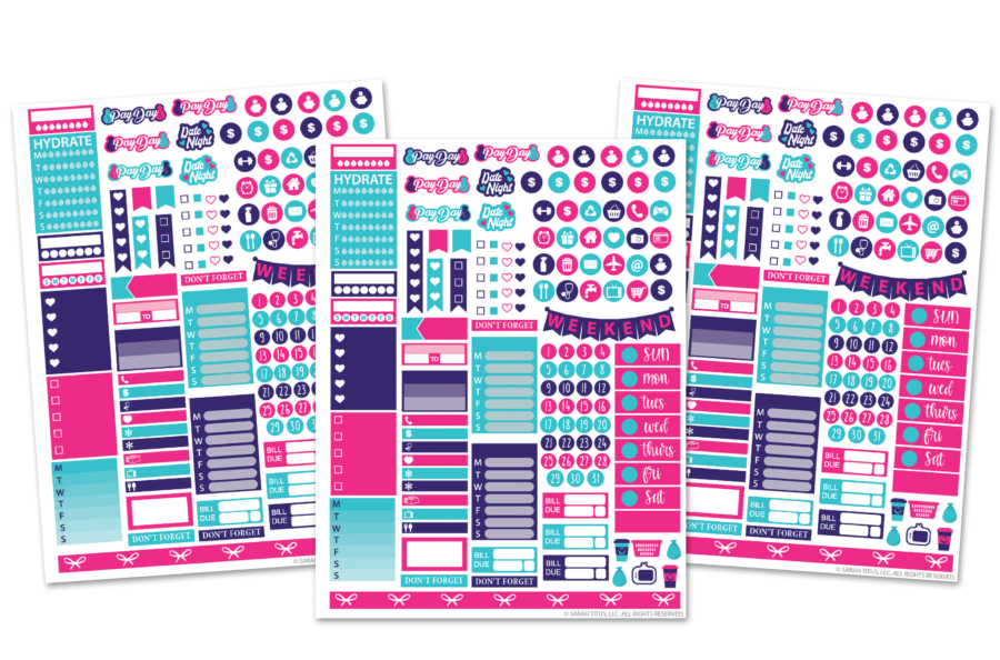 Budgeting Money Binder - Stickers