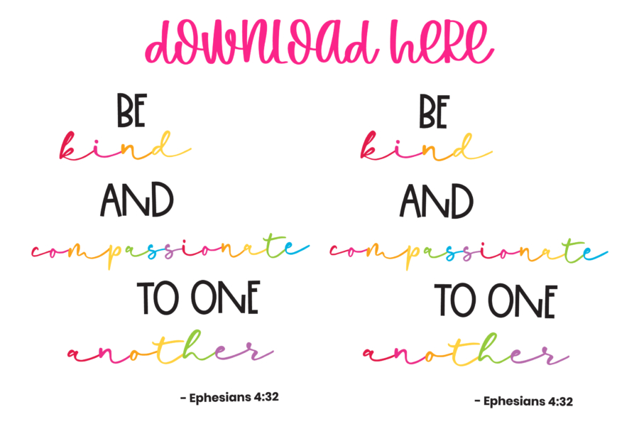 Free Rainbow Scripture SVGs