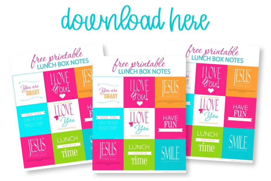 Lunch Box Notes for Kids - Sarah Titus