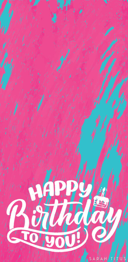 Birthday Text Cards