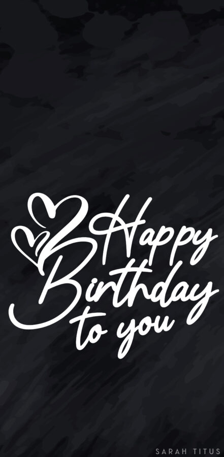 Birthday Text Cards