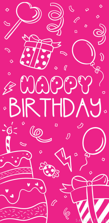 Birthday Text Cards