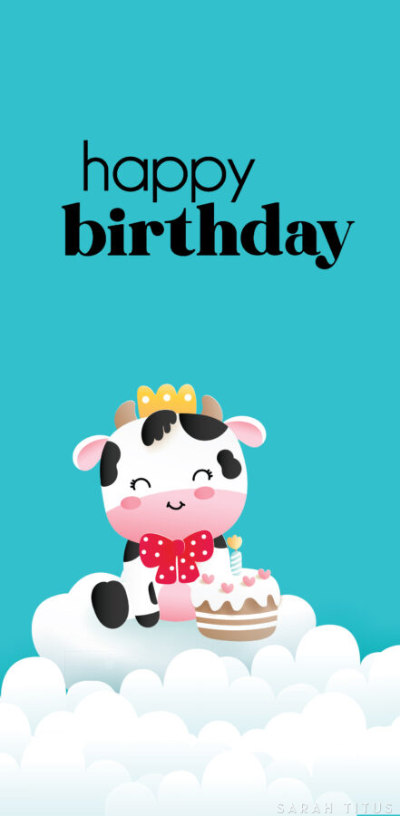 Birthday Text Cards