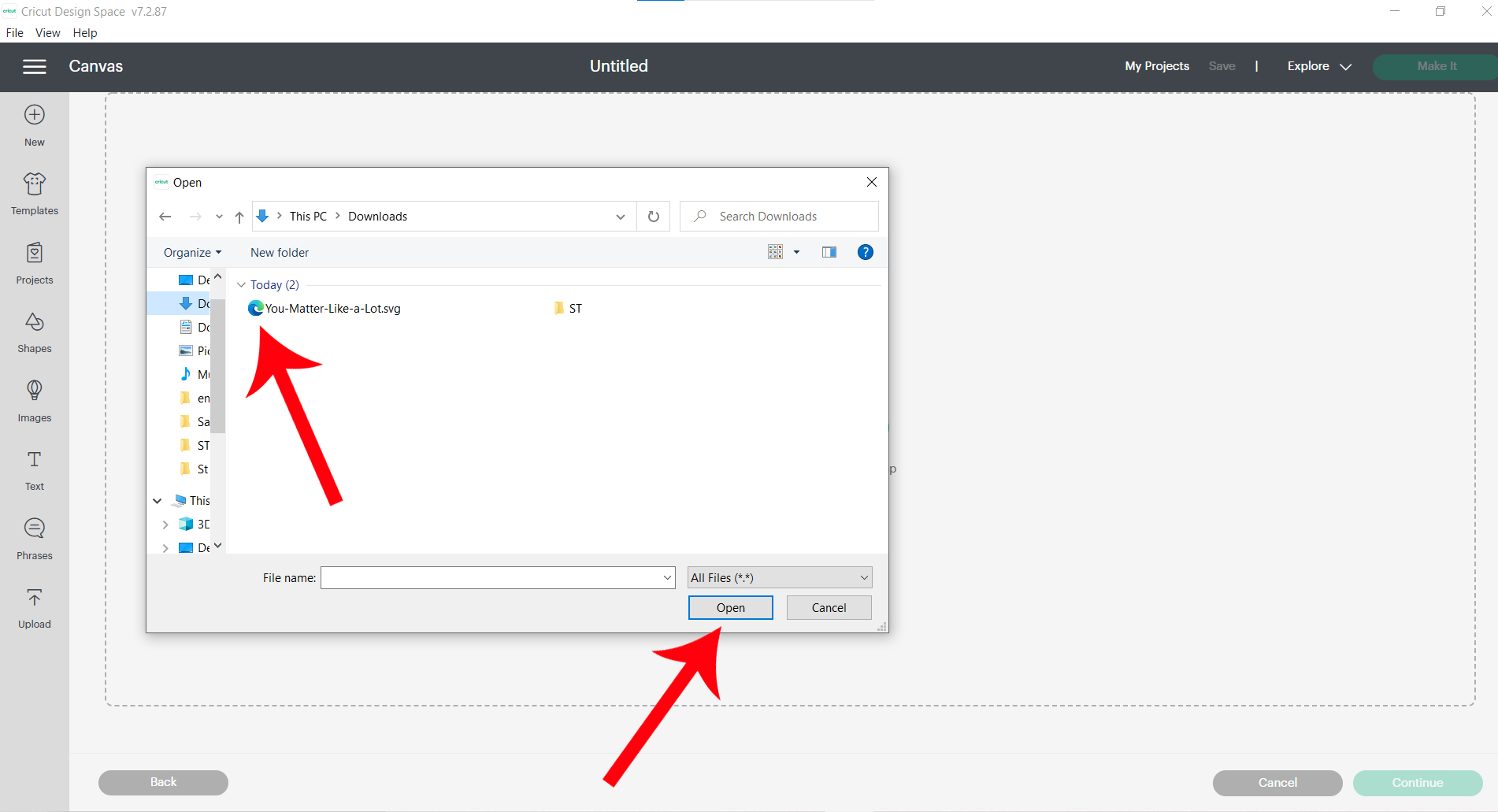How to Upload SVGs to Cricut Design Space - Sarah Titus
