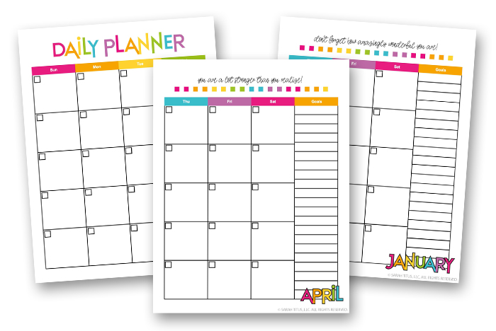 Goals Planner - Daily Planner