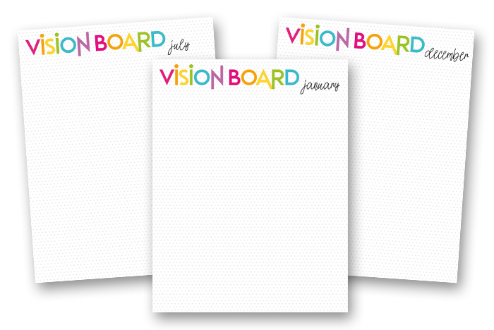 Goals Planner - Vision Board