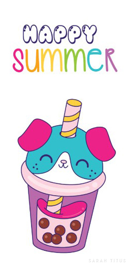 Summer Text Cards