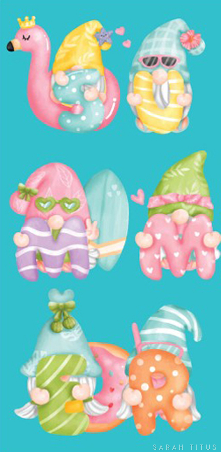 Summer Text Cards