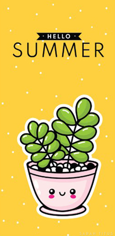 Summer Text Cards