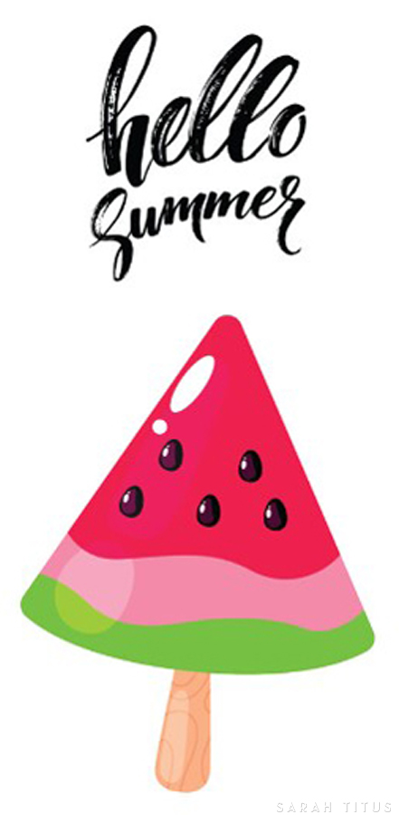 Summer Text Cards