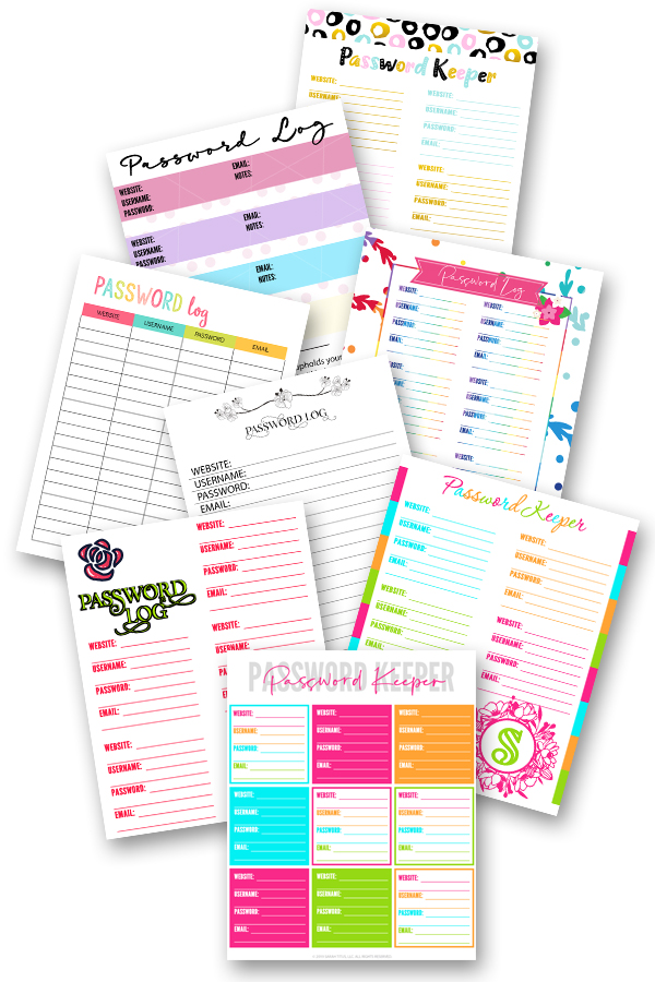 Top Password Keeper Free Printables to Download Instantly