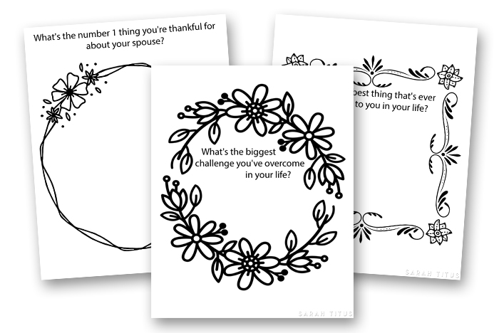 Coloring Journal - Gratitude Journal Prompts