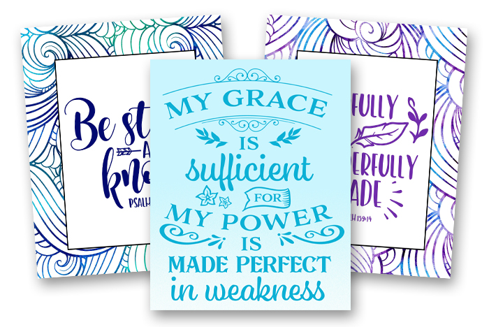 Fun Binder Covers & Dividers - Bible Verses