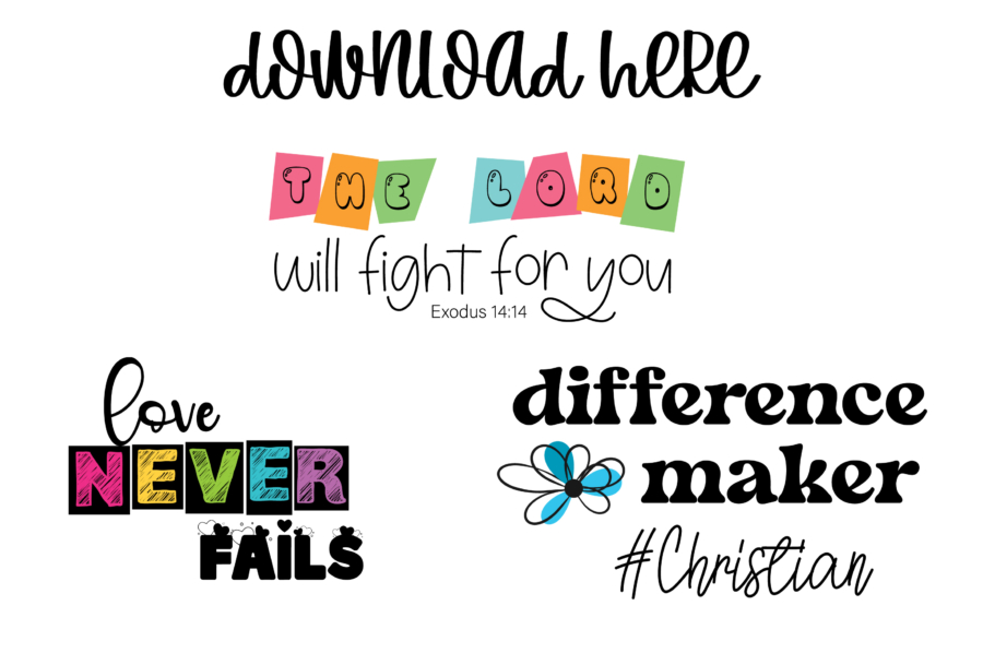 Fun Christian SVG Cut Files to Download for Free
