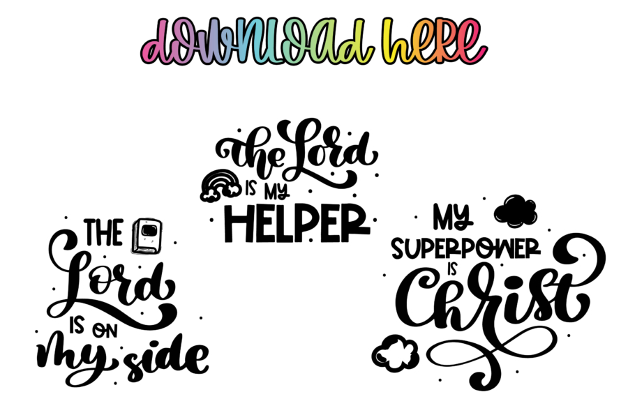 My Superpower is Christ SVG Vinyl Designs