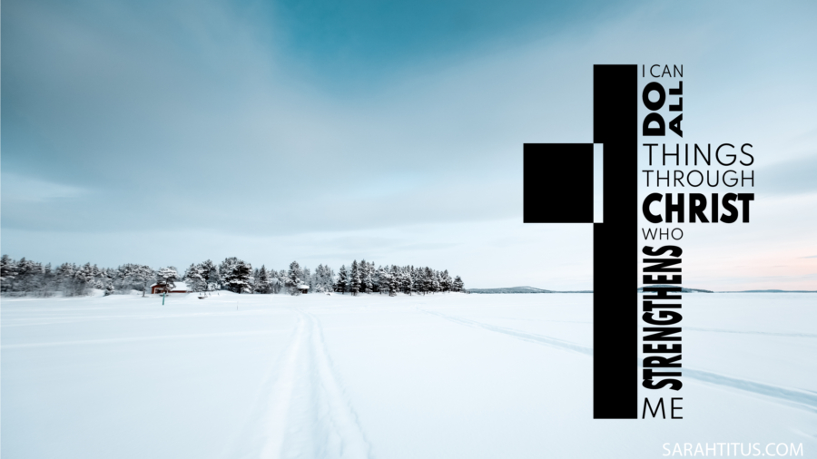 Christian Cross Wallpaper-Large Computer